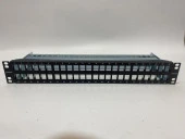 Corning 48 Port Boş Keystone Patch Panel 19inç CAXXSV-04808-C002 thumbnail 3