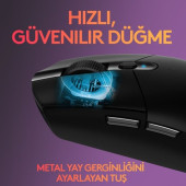 Logitech G305 Lightspeed 910-005283 Siyah Optik Wireless Oyuncu Mouse thumbnail 5