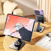 Dönebilen Başlıklı Tablet ve Telefon Standı thumbnail 4