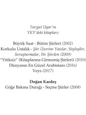 Göğe Bakma Durağı - Turgut Uyar thumbnail 3