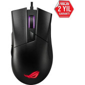 Asus P507 ROG Gladius II Core Aura Sync RGB Oyuncu Mouse thumbnail 1