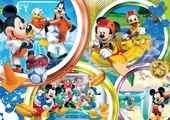 KS Mickey Mouse Puzzle 200 Parça thumbnail 1
