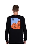 Kappa 361G7PW005 Authentic Graphik Virl Tk Erkek Sweatshirt thumbnail 4