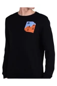 Kappa 361G7PW005 Authentic Graphik Virl Tk Erkek Sweatshirt thumbnail 5