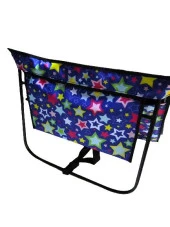 Hobi Store Katlanabilir Çanta Şezlong ( Blue Star ) thumbnail 4