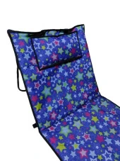 Hobi Store Katlanabilir Çanta Şezlong ( Blue Star ) thumbnail 5
