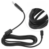 Cosmostech PS3 Kol Controller Gamepad için Uyumlu Joystick Şarj Kablosu thumbnail 4