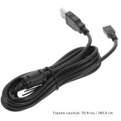 Cosmostech PS3 Kol Controller Gamepad için Uyumlu Joystick Şarj Kablosu thumbnail 7