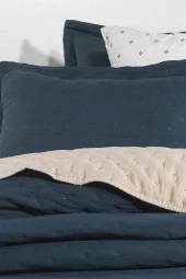 Washed Soft Çift Taraflı 6 Parça Çeyiz Seti Yeşil thumbnail 3