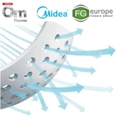 2026  A+++ Midea Breezeless E 12000 Btu Duvar Tipi Montaj Dahil thumbnail 8