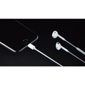 iPhone için Kablolu Bluetooth Kulaklık, Lightning Mikrofonlu thumbnail 4