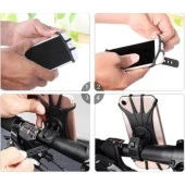 Silikon Esnek Bisiklet Telefon Tutucu thumbnail 1
