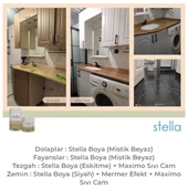 Stella Saf Akrilik Boya Seti 1 Lt thumbnail 6