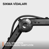 SteelSeries Alias Mikrofon Boom Kolu thumbnail 6