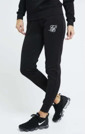 SikSilk Poly Jogger - Black thumbnail 1