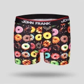 John Frank Donuts Boxer - Renkli thumbnail 1