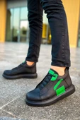 CH131 GST Frogner Erkek Bot SIYAH / YESIL thumbnail 3