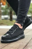 CH251 Süet ST Erkek Ayakkabı SIYAH thumbnail 1