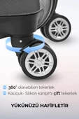 Polo&Sky Spring Model Füme Renk Orta Boy Valiz Bavul thumbnail 5