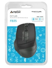 A4 Tech Fb35 Yeşil Bluetooth+2.4G Nano Kablosuz Optik 2000 Dpi Mouse thumbnail 2