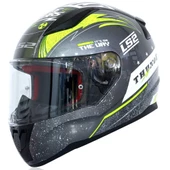 LS2 RAPID THUNDER TITANIUM-NEON SARI KASK thumbnail 1