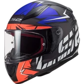 LS2 RAPID CROMO MAT TURUNCU-MAVİ KASK thumbnail 1