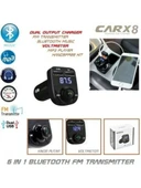 Bluetooth Fm Transmitter Car X8 thumbnail 2