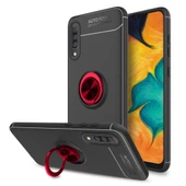 FitCase Samsung Galaxy A01 (A015) Kılıf Auto Focus Ring Arka Kapak thumbnail 4