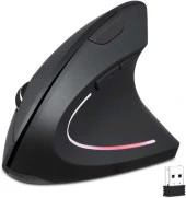 Alfalink Kablosuz Ergonomik Dikey Mouse 1600 DPI thumbnail 1