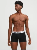 JACK JONES Solıd Erkek Pamuklu 5 li Boxer 12254366 thumbnail 2