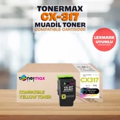 Lexmark CS317de Muadil Toner - Sarı thumbnail 1