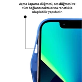 iPhone 13 Pro Max Dapper Seri Kamera Korumalı Airbag Kapak thumbnail 12