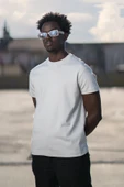 Bisiklet Yaka %100 Pamuklu Basic Oversize (Geniş Model) T-shirt thumbnail 6
