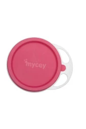 MYCEY Kapaklı Mama Tabağı Pembe thumbnail 3