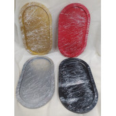 Oval Tepsi Renkli thumbnail 1
