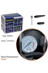 NIKEN Hava Kompresörü 150 Psi Metal Gövde thumbnail 2