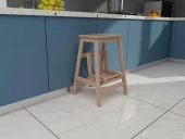 Ahşap Katlanabilir Basamaklı Tabure thumbnail 7