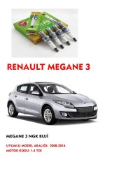 NGK  Renault Megane 3 2009 Model 1.6 Buji thumbnail 2