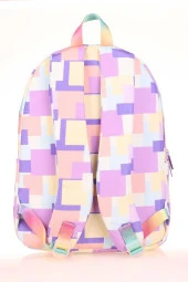 Kaukko Rainbow Sırt Çantası Square Puple K1753 thumbnail 5