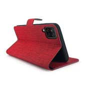 Huawei P40 Lite Kılıf FitCase Fabric Kapaklı Cüzdanlı thumbnail 8
