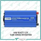 600 Watt 12V Tam Sinüs İnverter Lexron thumbnail 1