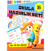 İlkokula Hazırlık Seti (16 Süper Kitap) thumbnail 2