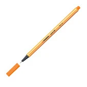 İnce Keçe Uçlu Kalem 0.4 Mm - Turuncu thumbnail 2