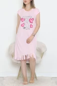 Desenli Elbise Tozpembe - 240.1287. thumbnail 2