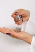 Kaliteli Aksesuar Küpe Gümüş - 17233.1806. thumbnail 3