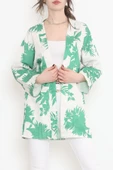 Desenli Kimono Yeşil - 17725.1247. thumbnail 4