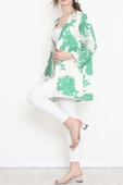 Desenli Kimono Yeşil - 17725.1247. thumbnail 2