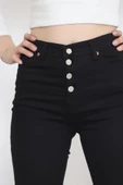 İspanyol Paça Pantolon Siyah - 12275.1431. thumbnail 5