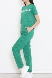 Jogger Eşofman Takımı Yeşil - 16601.5238. thumbnail 2