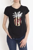 Ananas Pullu Bluz Siyah - 17125.599. thumbnail 3
